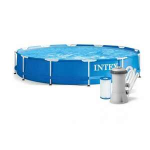 Intex Frame Pool fémvázas Medence vízszűrővel 366x76cm (28212GN) kép