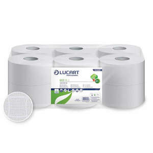 Lucart Eco 19 J Mini 2 rétegű Toalettpapír 12 tekercs kép