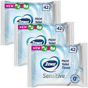 Zewa Sensitive Nedves Toalettpapír 3x42db kép