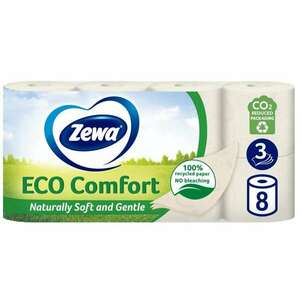 Zewa Eco Comfort 3 rétegű Toalettpapír 8 tekercs kép