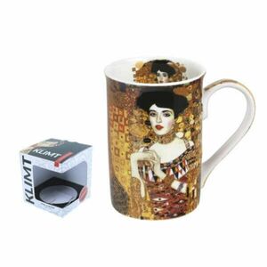 Klimt porcelán bögre 400 ml - Adele Bloch - CARMANI kép
