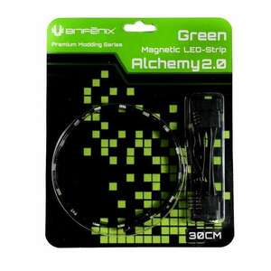 BitFenix Alchemy 2.0 Mágneses LED szalag 60cm Zöld kép