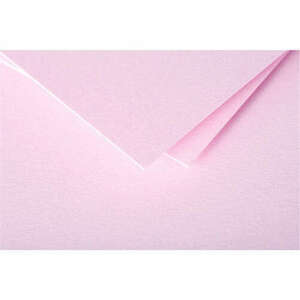 Üdvözlőkártya Clairefontaine Pollen 8, 2x12, 8 cm drazsé rózsaszín kép