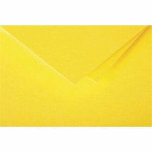 Üdvözlőkártya Clairefontaine Pollen 8, 2x12, 8 cm napsárga kép