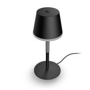 Philips Hue GO Hordozható asztali lámpa - Fekete kép
