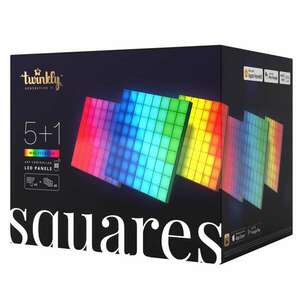 Twinkly Squares Starter fénypanel készlet (6db) kép