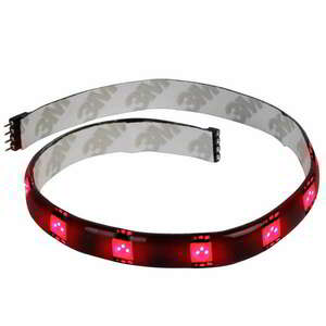 SilverStone LS01 300mm LED szalag - Piros kép