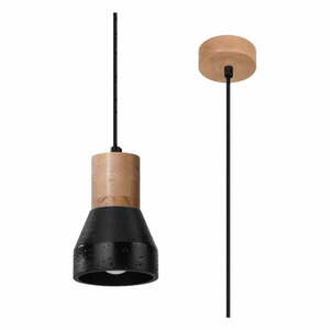 Fekete függőlámpa ø 12 cm Valentina – Nice Lamps kép