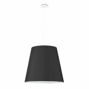 Fekete függőlámpa üveg búrával ø 50 cm Tresco - Nice Lamps kép