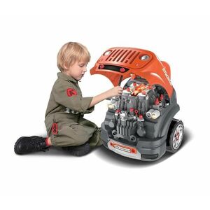 Buddy Toys Gyermek autójavító műhely narancssárga/szürke kép