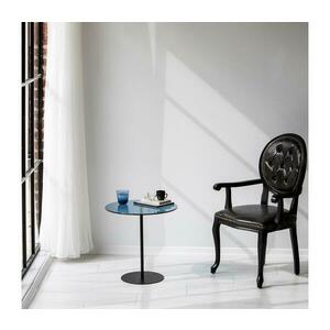 Kisasztal CHILL 50x50 cm fekete/kék kép