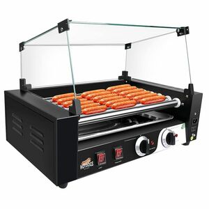 Görgős virsli sütő-melegítő gép HOT DOG készítéshez kép