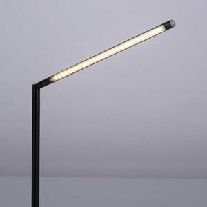 LED asztali lámpa Dawda, fényerőszabályozható, fekete kép