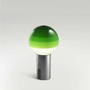 MARSET Dipping Light akkus asztali zöld/grafit kép