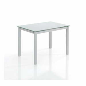 Bővíthető étkezőasztal üveg asztallappal 70x110 cm Fast – Tomasucci kép