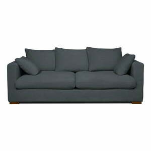 Szürke kordbársony kanapé 220 cm Comfy – Scandic kép