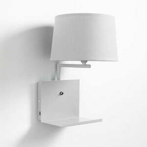 Fehér fali lámpa Nio – Tomasucci kép