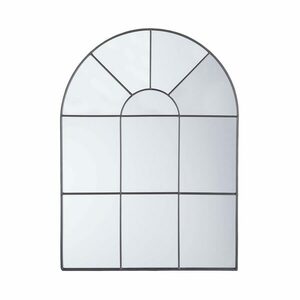 FINESTRA ablak formájú tükör, fekete 50 x 70cm kép