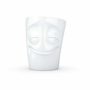 'Elégedett' fehér porcelánbögre, 350 ml - 58products kép