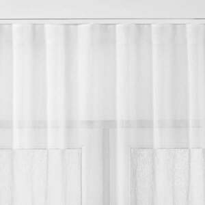Fehér átlátszó függöny 140x300 cm Kresz – Homede kép