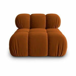 Narancssárga bársony kanapé modul (középső rész) Bellis – Micadoni Home kép