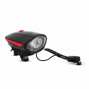 Kerékpár lámpa elektromos kürttel - XPE LED - 400 mAh - 450 lm - IP55 kép