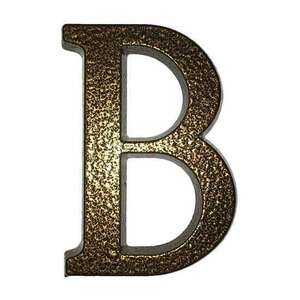 Alumínium házszám "B" betű barna 10cm 3970012 kép