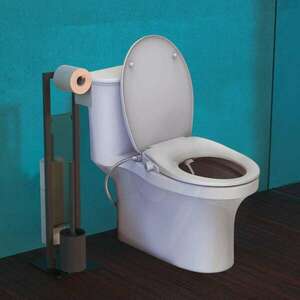 EISL WC-ülőke lágyan zárható fehér szórófejjel kép