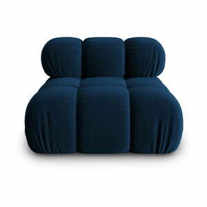 Kék bársony kanapé modul (középső rész) Bellis – Micadoni Home kép