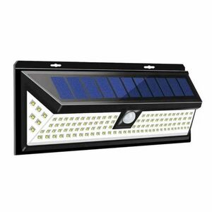 Kültéri napelemes lámpa 120 LED, mozgásérzékelő, 1200 lumen, IP65 kép