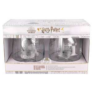 Harry Potter - 2db üvegpohár készlet - 510ml kép