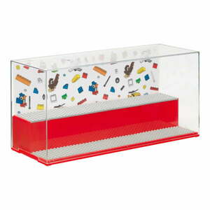 Piros, minifigura tároló - LEGO® kép
