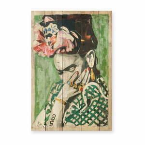 Fa falitábla 40x60 cm Frida Coeur – Madre Selva kép