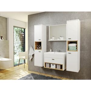 Fürdőszoba garnitúra Providence J101 (Fehér + Artisan tölgy) kép