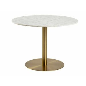 Asztal Oakland 545 (Aranysárga + Fehér márvány) kép
