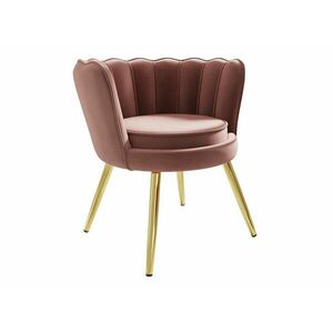 Fotel Comfivo 319 (Rózsaszín + Arany) kép