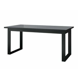 Asztal Austin U116 (Fekete + Gloss szürke) kép