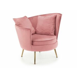 Fotel Houston 1437 (Rózsaszín + Arany) kép
