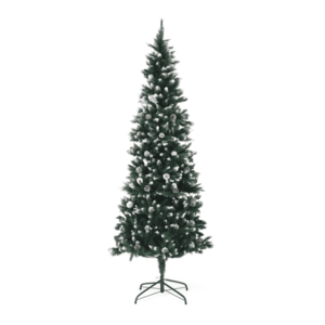 Karácsonyfa tobozokkal, behavazott, 210cm, CHRISTMAS TYP 2 kép