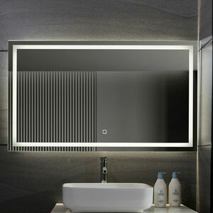 AQUAMARIN Fürdőszobatükör LED 120 x 70 cm 47 W kép