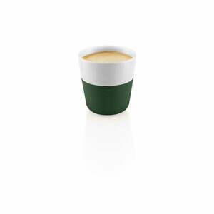 Fehér-zöld porcelán eszpresszó csésze szett 2 db-os 80 ml – Eva Solo kép