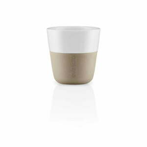 Fehér-bézs porcelán eszpresszó csésze szett 2 db-os 80 ml – Eva Solo kép