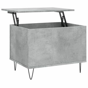 vidaXL betonszürke szerelt fa dohányzóasztal 60 x 44, 5 x 45 cm kép
