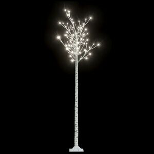 vidaXL 200 LED-es bel-/kültéri hideg fehér fűzfa karácsonyfa 2, 2 m kép