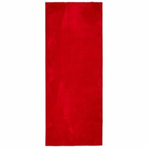 vidaXL HUARTE piros rövid szálú puha és mosható szőnyeg 80 x 200 cm kép
