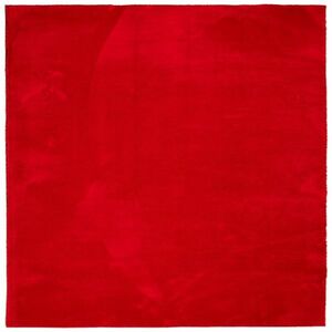 vidaXL HUARTE piros rövid szálú puha és mosható szőnyeg 160 x 160 cm kép
