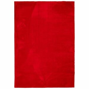 vidaXL HUARTE piros rövid szálú puha és mosható szőnyeg 120 x 170 cm kép