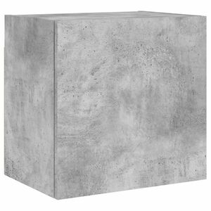 vidaXL betonszürke szerelt fa fali TV-szekrény 40, 5 x 30 x 40 cm kép