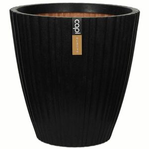 Capi Urban Tube KBLT802 fekete kúpos váza 55 x 52 cm kép