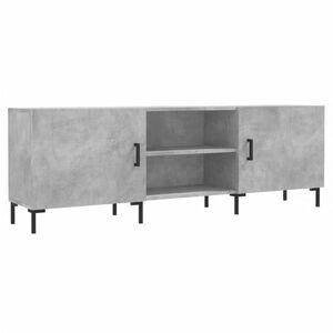 vidaXL betonszürke szerelt fa TV-szekrény 150 x 30 x 50 cm kép
